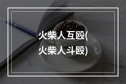 火柴人互殴(火柴人斗殴)