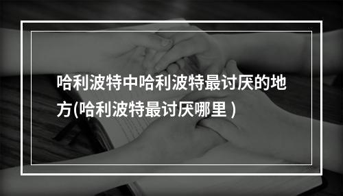 哈利波特中哈利波特最讨厌的地方(哈利波特最讨厌哪里 )