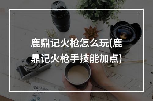 鹿鼎记火枪怎么玩(鹿鼎记火枪手技能加点)