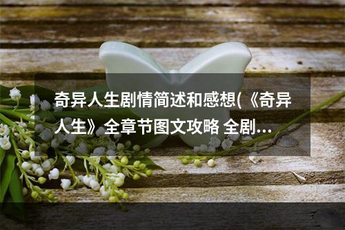 奇异人生剧情简述和感想(《奇异人生》全章节图文攻略 全剧情流程图文攻略)