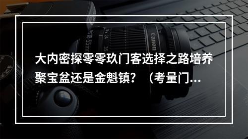 大内密探零零玖门客选择之路培养聚宝盆还是金魁镇？（考量门客属性，决定出击之前的重要性）