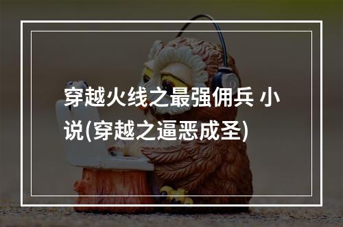 穿越火线之最强佣兵 小说(穿越之逼恶成圣)