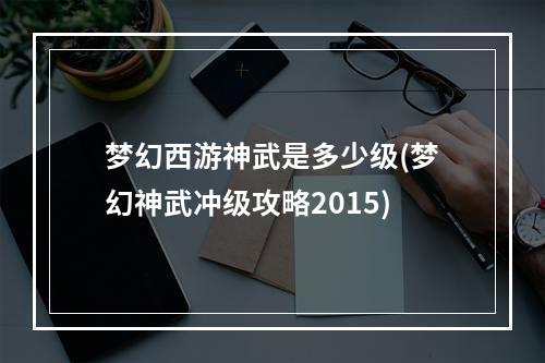 梦幻西游神武是多少级(梦幻神武冲级攻略2015)