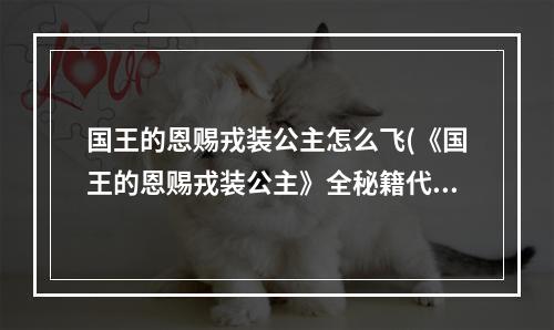 国王的恩赐戎装公主怎么飞(《国王的恩赐戎装公主》全秘籍代码一览)